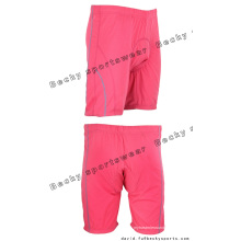 Mulheres Pink Brief Quick Dry Ciclismo Shorts